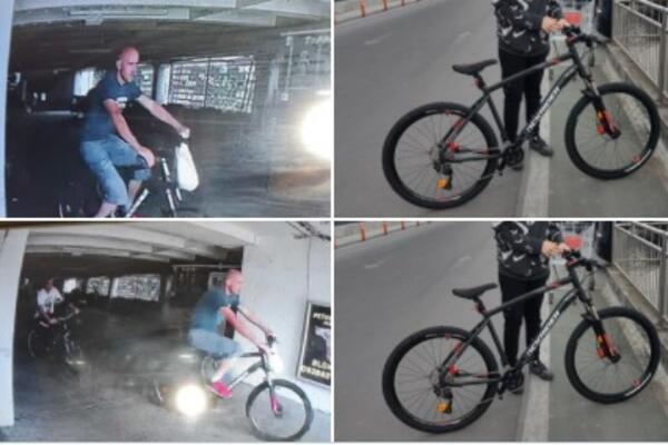 UKRADENA DVA DEČJA BICIKLA NA NOVOM BEOGRADU! Građani OBJAVILI SNIMAK, tvrde da su ih odvezli ovi muškarci (VIDEO)