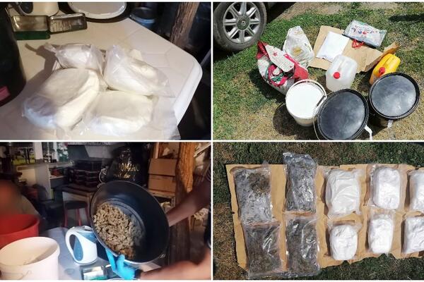 UHAPŠENA 3 DILERA U VOJVODINI! Imali su recept za amfetamin, policija im zaplenila sve sastojke zajedno sa drogom!