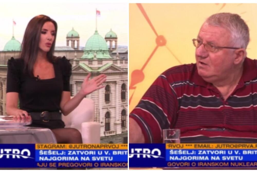 ŠEŠELJ NAPRAVIO HAOS U JUTARNJEM PROGRAMU! Voditeljka se razbesnela, ON odmah napustio emisiju!