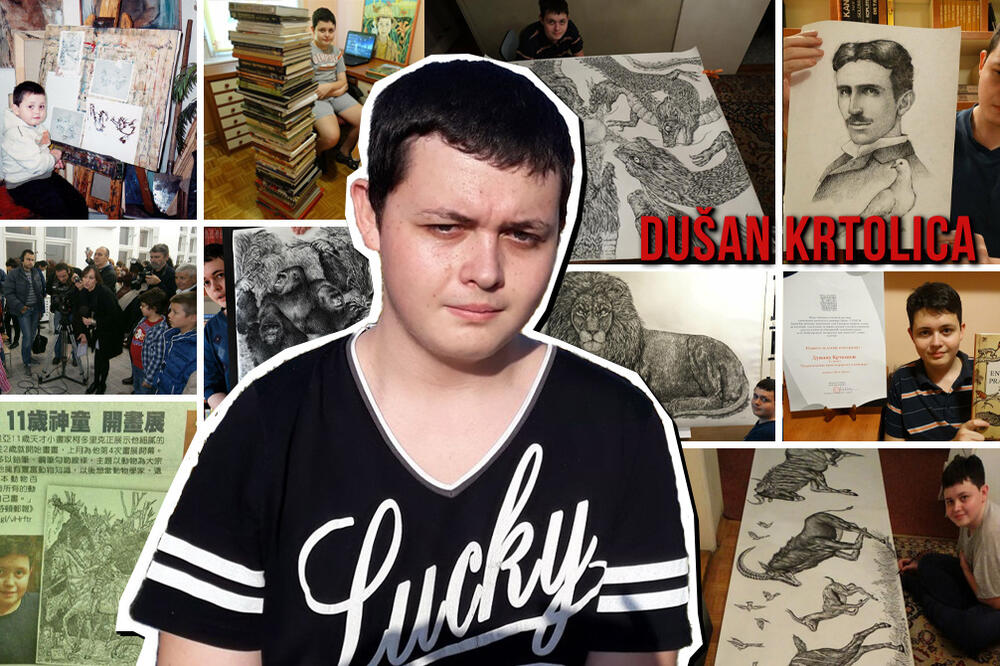 DUŠAN KRTOLICA (19) IMA NADLJUDSKI TALENAT! Ima ga i na ulicama HONG KONGA, a on je živa enciklopedija i novi DIRER