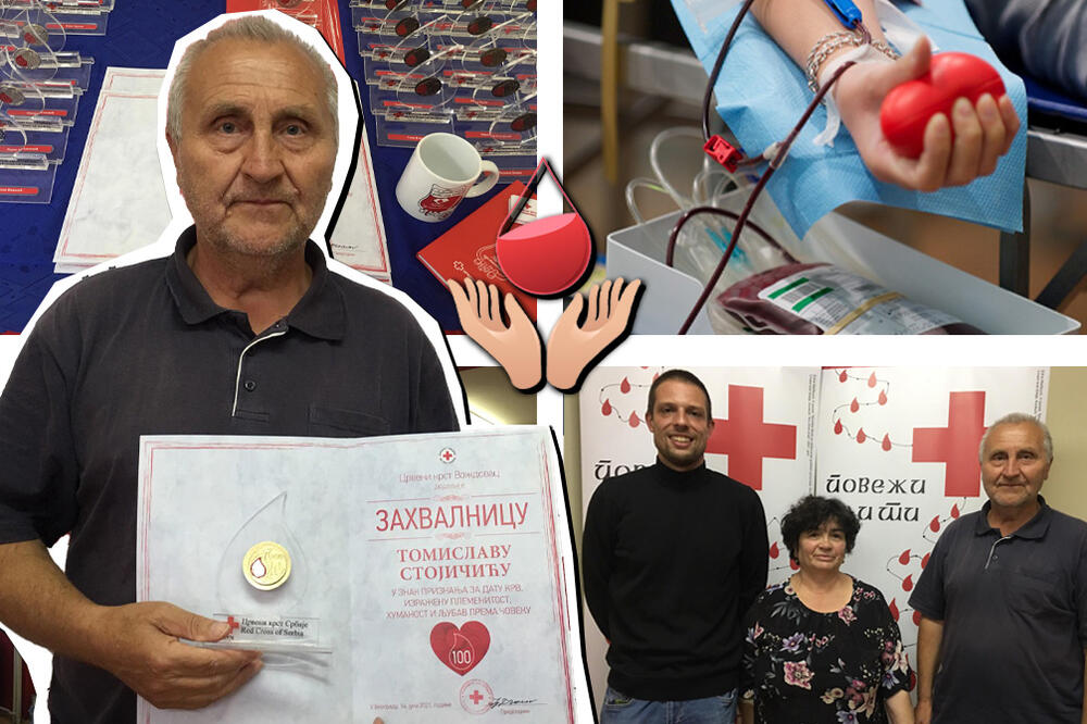 DANAS JE DAN DOBROVOLJNOG DAVANJA KRVI: Tomislav je 100 puta dao krv, ima JAKO BITNU PORUKU ZA SVE NAS! (FOTO)