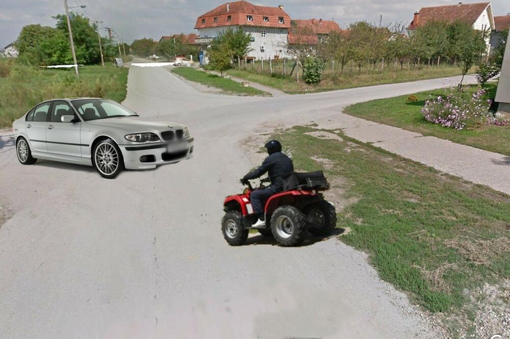 TEŠKA NESREĆA U FUTOGU! Kvadom podleteo pod točkove BMW, još nije utvrđeno kako je došlo do UŽASA!