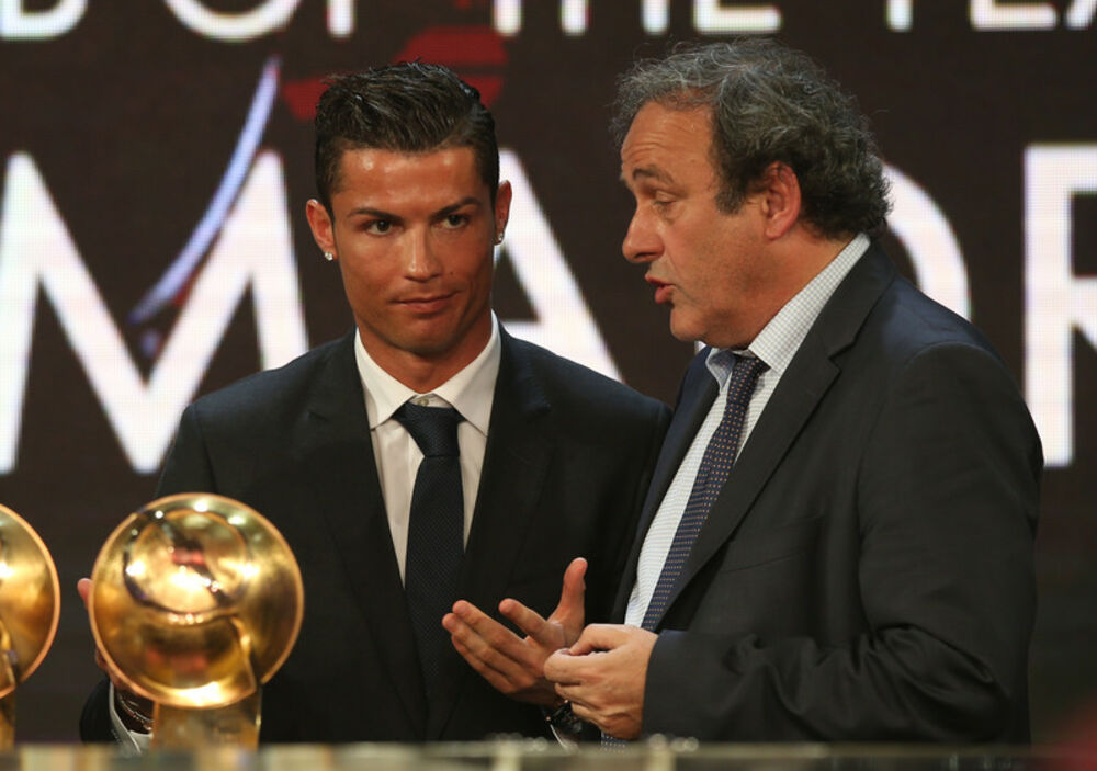 Kristijano Ronaldo, Mišel Platini