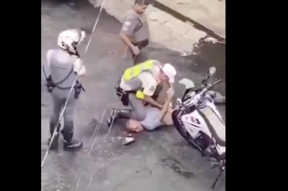 BRAZILSKA POLICIJA JE NAJBRUTALNIJA NA SVETU! Ovaj snimak je dokaz za to, pun je UŽASNOG NASILJA! (VIDEO)