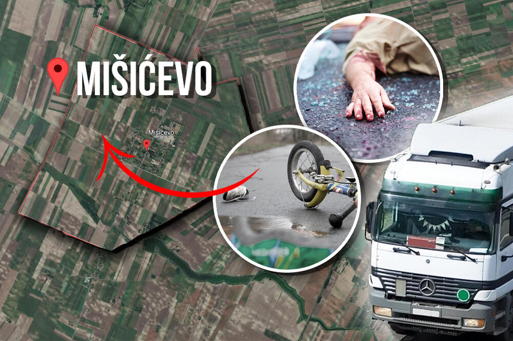 TEŠKA TRAGEDIJA U MIŠIĆEVU! Teretnjak pokosio biciklistu, umro je na mestu!