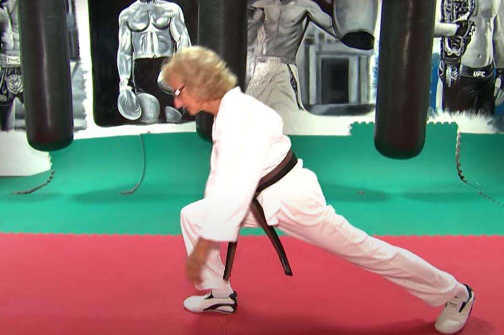 BAKA NINDŽA: Starica iz Hrvatske u 74. godini položila za CRNI POJAS - ŠIBA KAO BRUS LI!