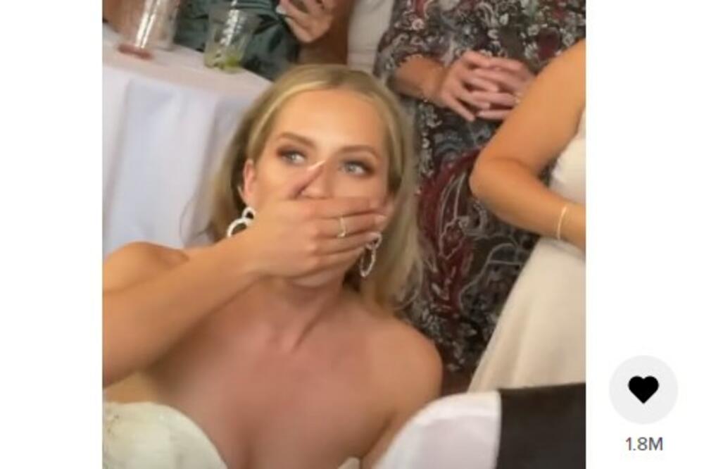 AU, BRE, MLADA! Na svadbi nastao MUK kada je došao red na običaj koji simbolizuje nevinost mlade, neverica! (VIDEO)