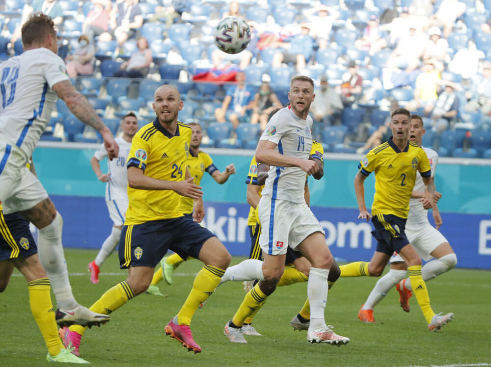 Fudbalska reprezentacija Švedske, Fudbalska reprezentacija Slovačke