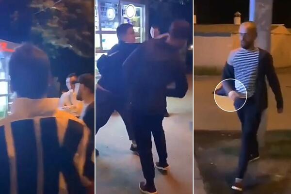 MOMCI PROVOCIRALI NA ULICI PA NASTAO TOTALNI HAOS: Jedan dobio udarac u glavu, pa izvadio RUČNU GRANATU! (VIDEO)