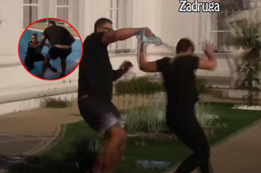 KRISTIJAN NASRNUO NA MILJANU KULIĆ: Opet pokazao kakav je NASILNIK, užasne scene, Zadruga se TRESE! (VIDEO)