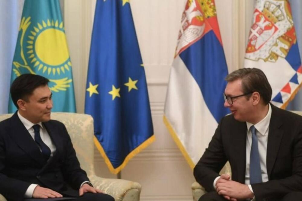 PREDSEDNIK SRBIJE UGOSTIO AMBASADORA KAZAHSTANA! Reč je o oproštajnoj poseti! (FOTO)