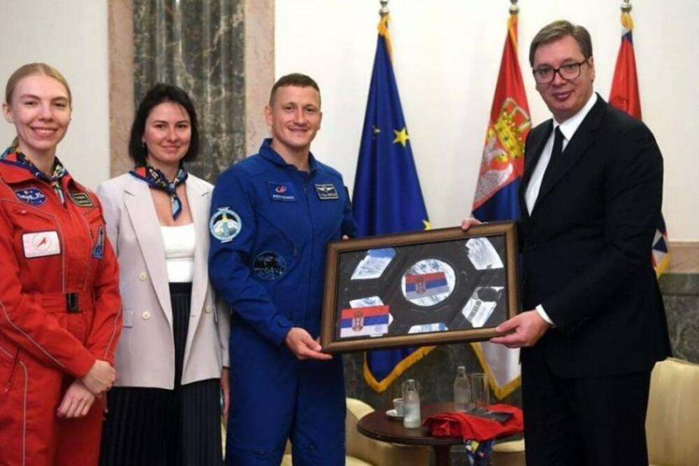 PREDSEDNIK PRIMIO ČUVENOG RUSKOG ASTRONAUTA! Sergej Kud nakon 185 dana u orbiti došao pravo u SRBIJU! (FOTO)