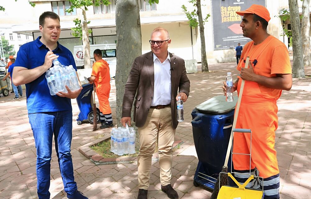 Goran Vesić, Gradska čistoća