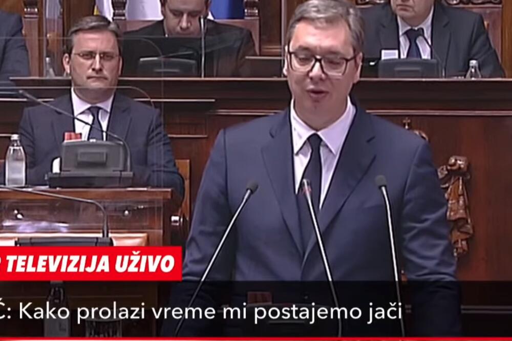 Odlučeno: Skupština Srbije PRIHVATILA Vučićev izveštaj o Kosovu i Metohiji
