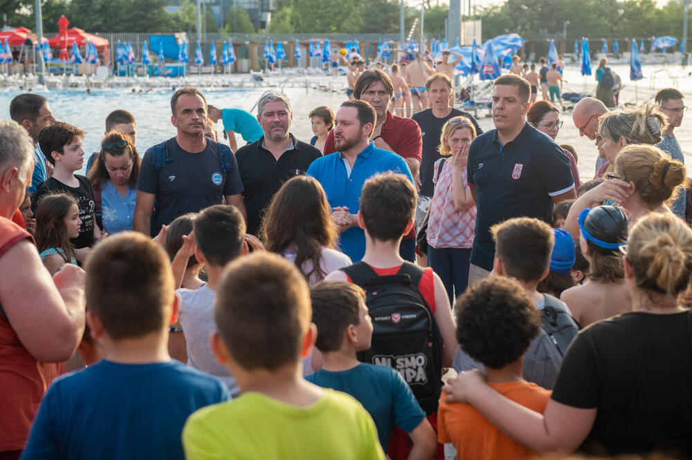POČELA BESPLATNA ŠKOLA VATERPOLA I PLIVANjA NA SRPC "25. MAJ – MILAN GALE MUŠKATIROVIĆ"