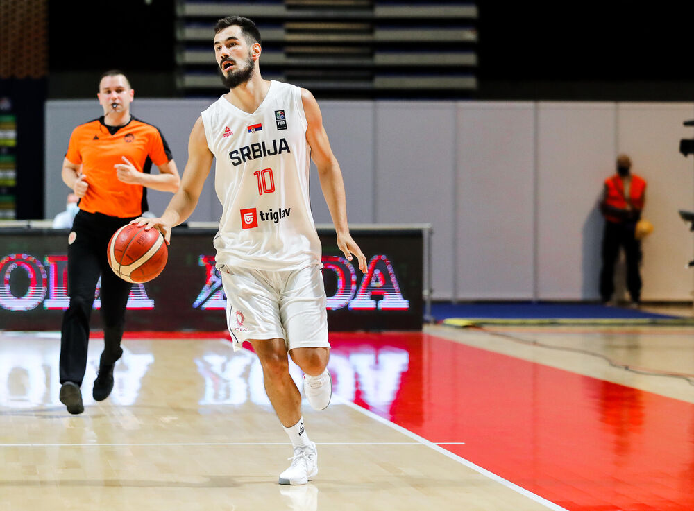 Nikola Kalinić u dresu reprezentacije Srbije