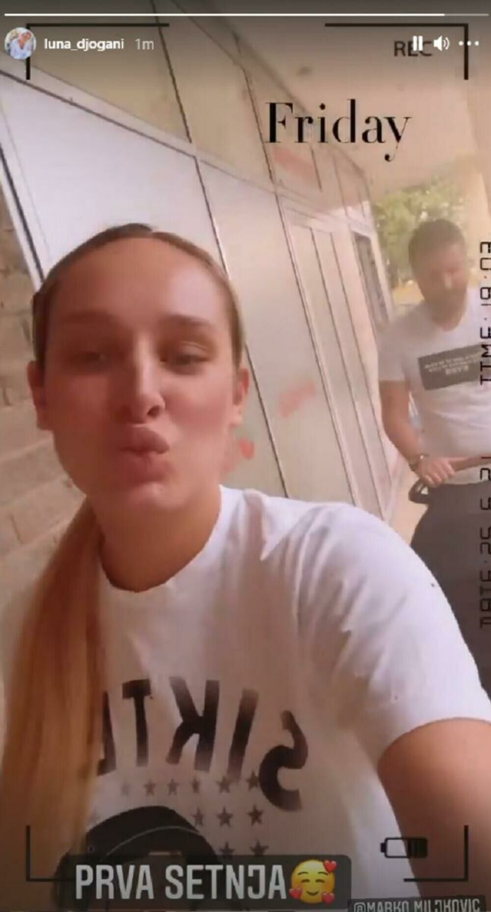 Luna Đogani, Marko Miljković