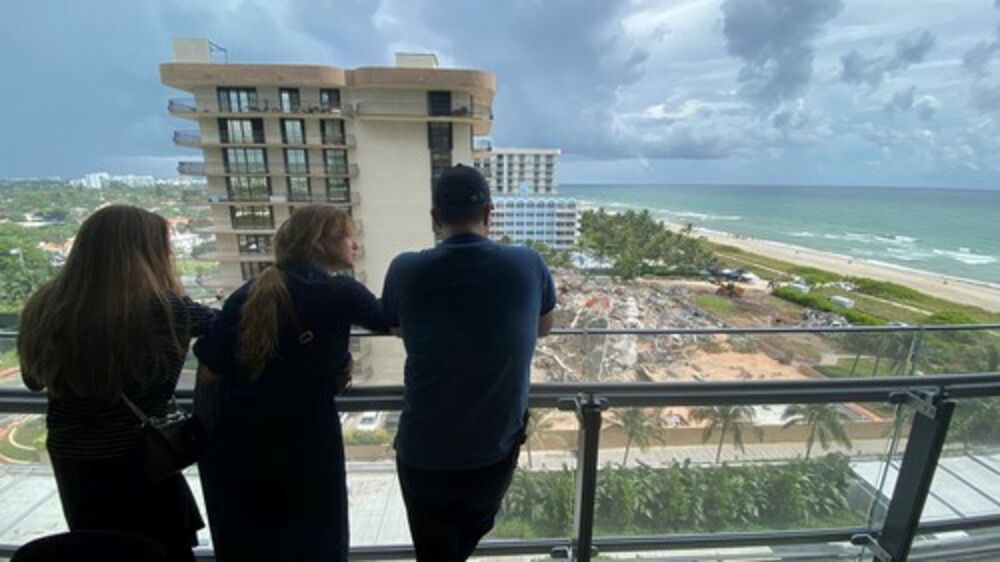 Rušenje zgrade Majami