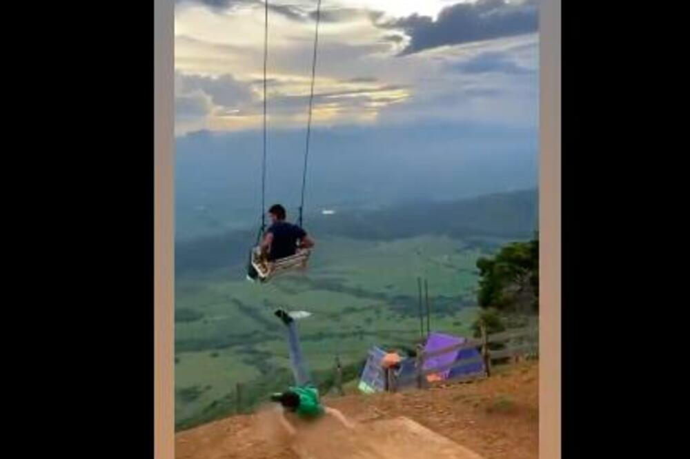 IZBEGAO SMRT ZA DLAKU: Ako nemate jake živce, NE GLEDAJTE! (VIDEO)