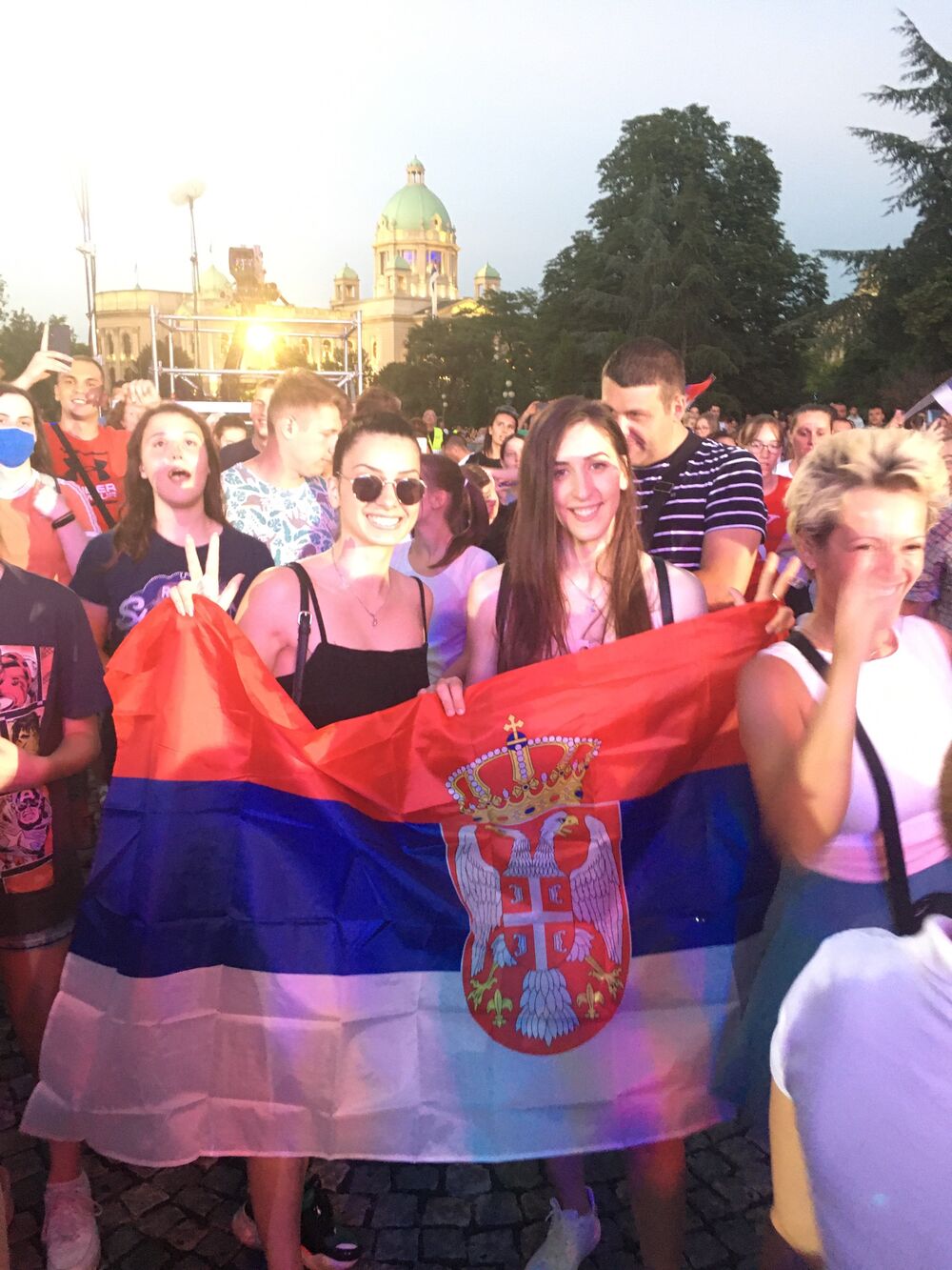 Doček košarkašica 2021., Doček košarkašica