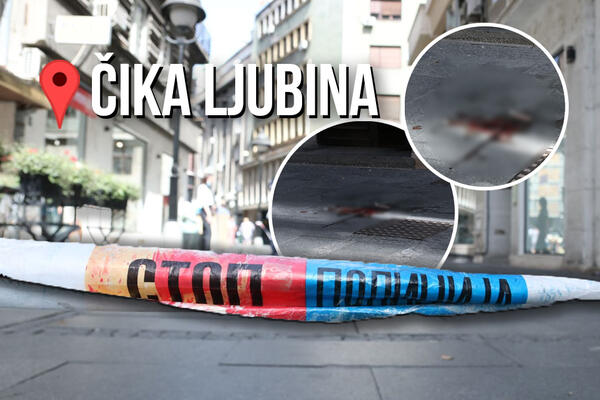 PRVE FOTOGRAFIJE SA MESTA GDE JE PRONAĐENO TELO U ČIKA LJUBINOJ! Jutro se čuo VRISAK, ostala je krv na pločniku