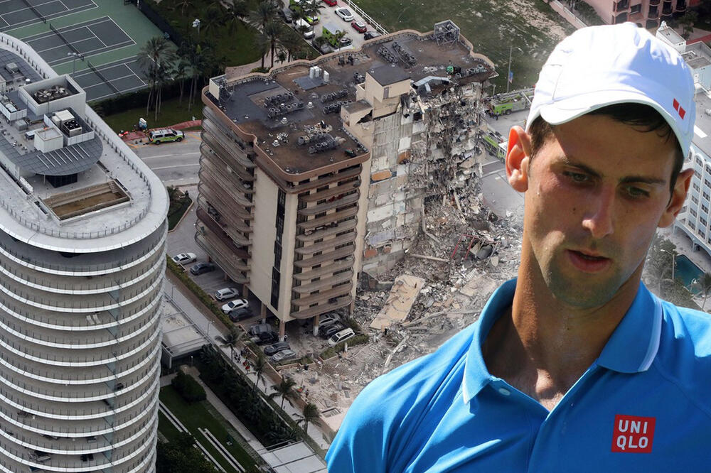 "KATASTROFA SE DESILA ZBOG ZGRADE U KOJOJ JE STAN IMAO I NOVAK ĐOKOVIĆ"! Nove optužbe posle UŽASA U MAJAMIJU