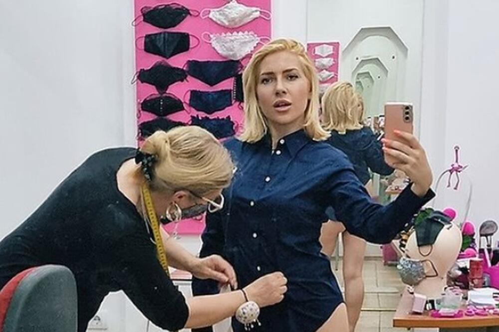 "ŽENE KOJE NOSE ŠIROKU ODEĆU SU ISFRUSTRIRANE"! Jovana Jeremić RAZGOLIĆENA kod krojačice žestoko OPLELA, MORA USKO!