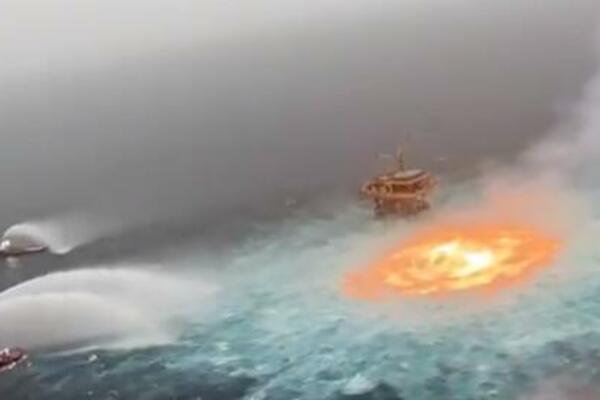 GORI MORE, ALI BUKVALNO: Zastrašujući snimci iz Meksika, mreže preplavljene, spominje se VATRENO OKO (VIDEO)