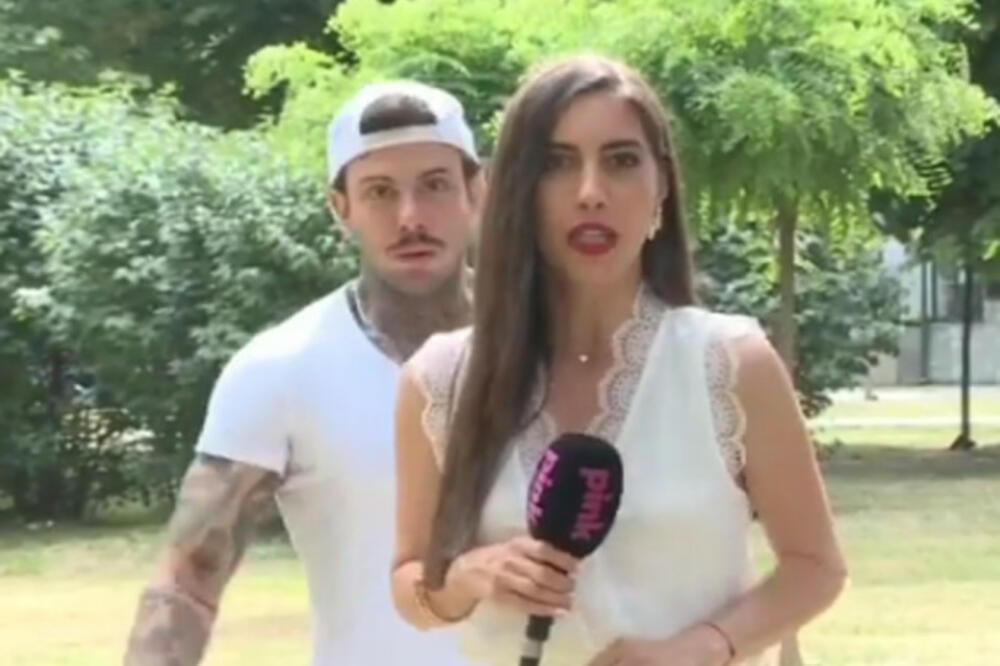 FILIP ĐUKIĆ NAPAO MARIJU EGELJU: Uleteo ispred kamere u programu UŽIVO, voditeljka počela da VRIŠTI! (FOTO)