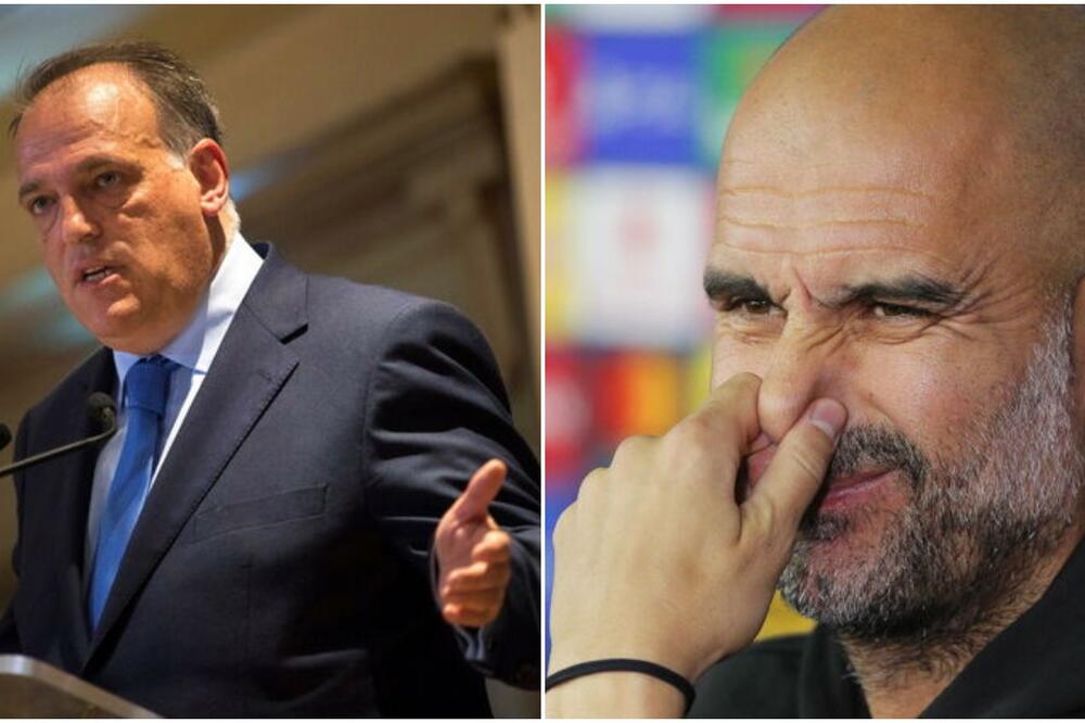 PRAVI RAT SE VODI NA TVITERU: Novi sukob Gvardiole i predsednika La Lige!