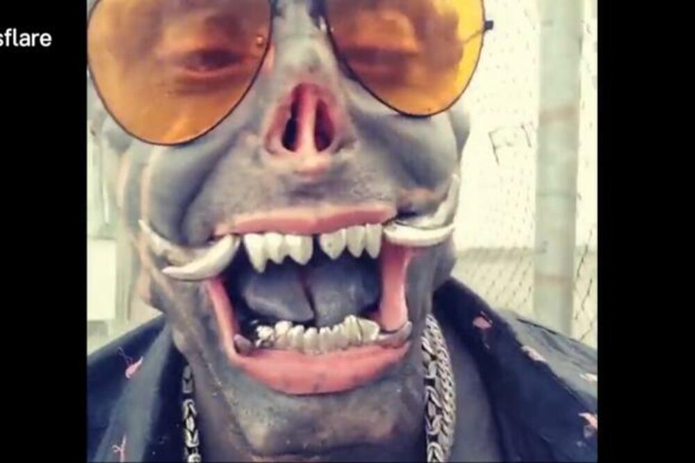 ČOVEK NAZVAN "LJUDSKIM SOTONOM" NASTAVLJA SA EKSTREMIMA: Pomerite DECU jer ovo teško da ćete ZABORAVITI!