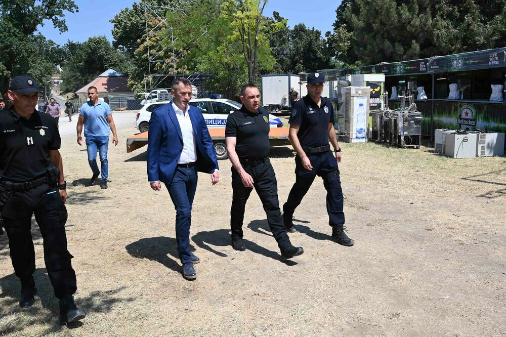 Vulin poručio sa novosadske tvrđave: Policija će učiniti sve da svi na Exitu budu SIGURNI