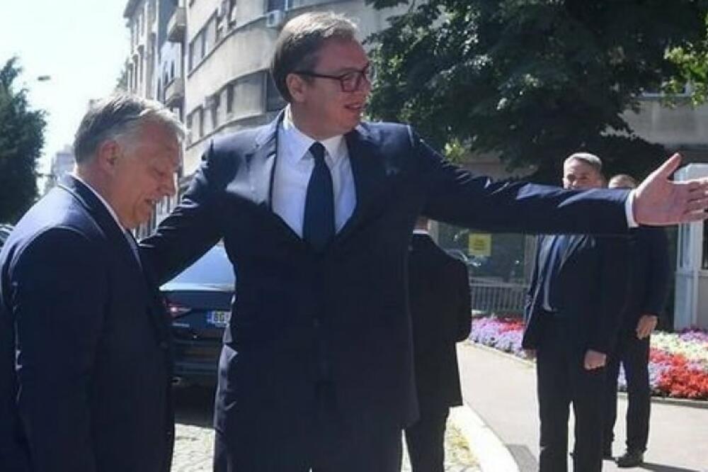 DOBRO DOŠLI, DRAGI PRIJATELJU: Vučić dočekao Orbana! (FOTO)
