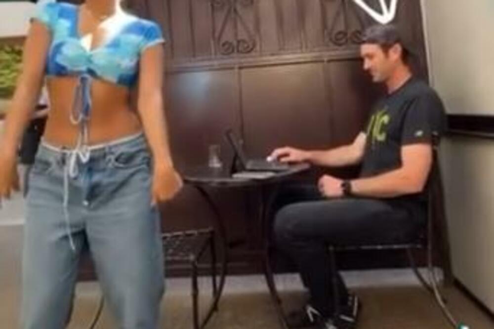 DOKLE VIŠE SA SULUDIM TIK TOK IZAZOVIMA? Ljudi BESNE zbog SNIMKA devojke koja je besramno OMETALA zaposlenog DEČKA!