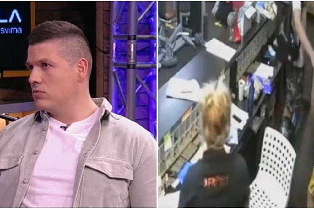 BIO SAM U SALI KAD SAM ČUO VRISAK: Sloba objasnio kako je uspeo da razdvoji NASILNIKA od radnice u teretani!