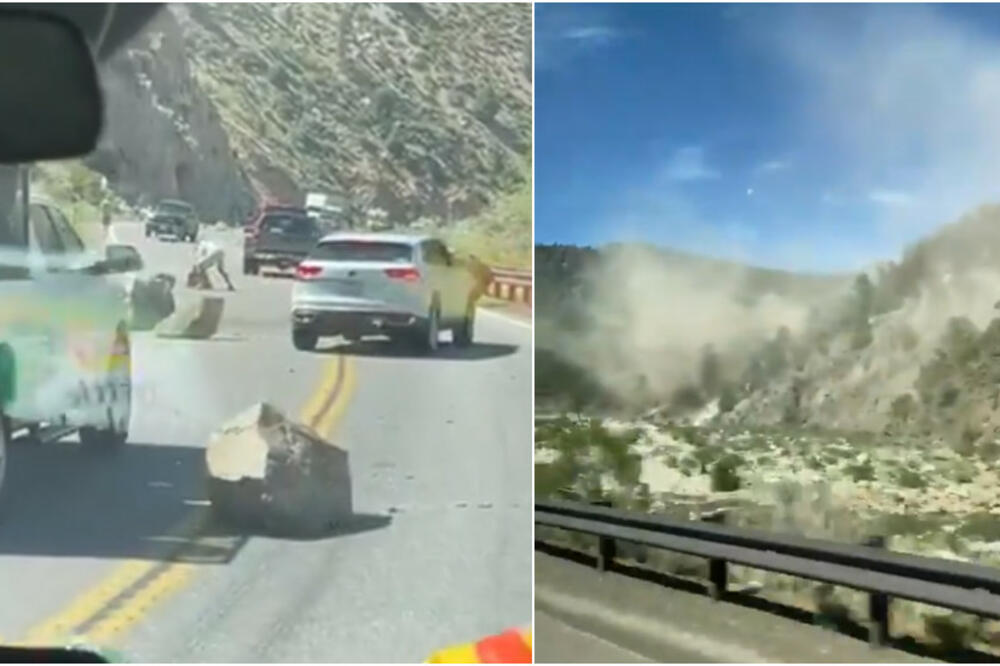 JAK ZEMLJOTRES POGODIO KALIFORNIJU: Stene se obrušavale na vozače, usledilo još 50 manjih potresa! (VIDEO)