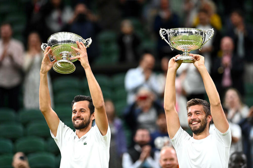 HRVATI CARUJU U DUBLU: Osma zajednička titula za Pavića i Mektića (FOTO)
