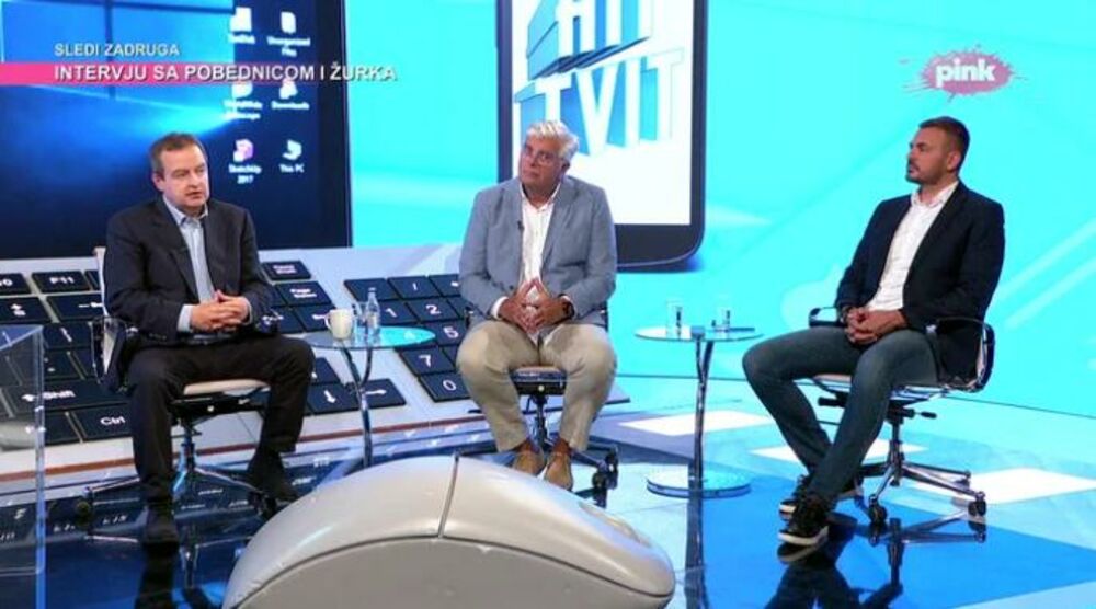 Ivica Dačić, Nebojša Krstić, Milan Popović, Hit Tvit