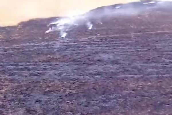 STRAVIČNO, SPALJEN TEREN FUDBALSKOG KLUBA SLOGA: Totalni haos, vatrogasci na licu mesta, IMAMO I SNIMAK! (VIDEO)