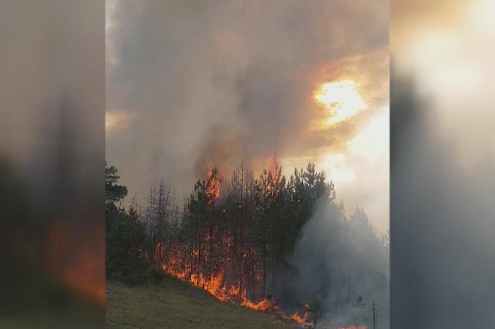 HOROR POŽAR KOD TROGIRA! Vatrogasci na terenu, 57 ih se bori sa stihijom, DELUJE NEZAUSTAVLJIVO
