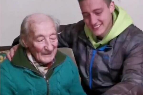DEDA ERNAN JE ČUDO: Ima 100 godina, a vodi statistiku SVAKOG MESIJEVOG GOLA! Priča je stigla do Lea... (VIDEO)
