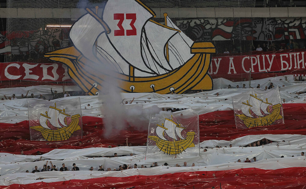 FK Crvena zvezda, Delije, Koreografija Delija