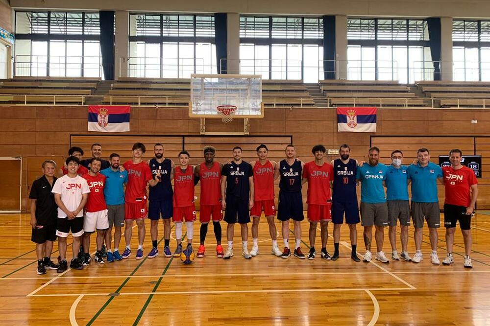 BASKET REPREZENTACIJA SRBIJE ODIGRALA POSLEDNJA 2 MEČA PRED OI: Dupla pobeda nad domaćinom Japanom!