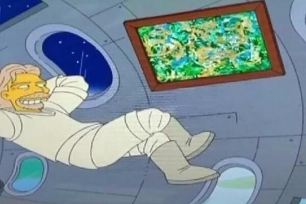 NEMOGUĆE JE: Simpsonovi nisu predvideli Brensonov let u SVEMIR