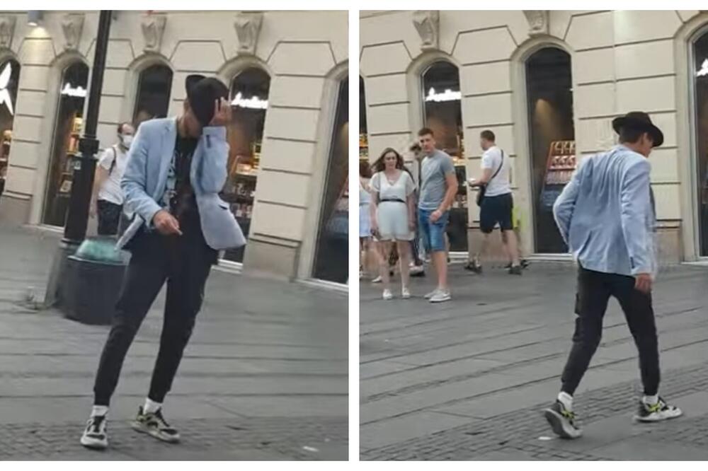 OVAJ ČOVEK JE NA TRI MINUTA ZAUSTAVIO SVE U KNEZ MIHAILOVOJ: Njegov talenat je zaista SVEMIRSKI! (VIDEO)