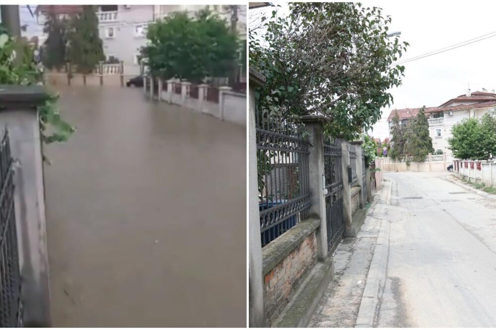 VODE VIŠE NEMA, ALI OSTAO JE NESNOSAN SMRAD! Espreso na licu mesta posle potopa, TAČNO se vidi dokle je bujica išla