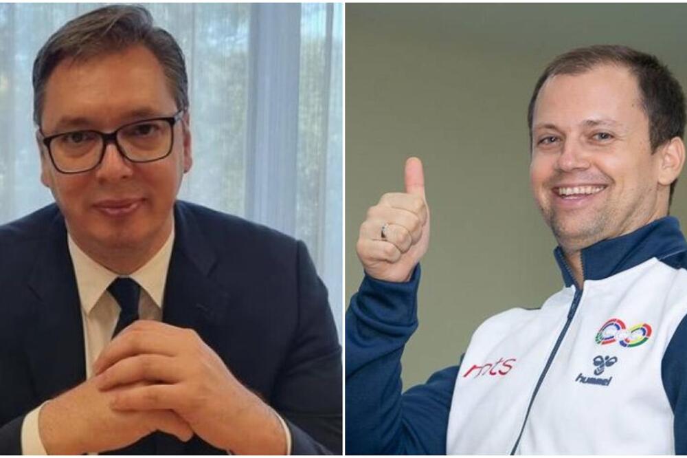 PREDSEDNIK VUČIĆ ČESTITAO MIKECU OSVAJANJE SREBRA: "Hvala Damire, Napred Srbijo!"