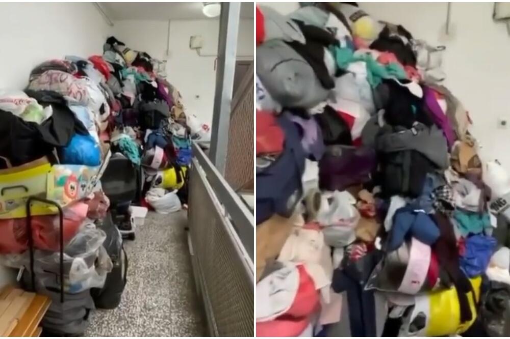 DOKLE IDE LJUDSKI BEZOBRAZLUK? Gospođa iz Beograda skladišti PRLJAVE STVARI u hodniku zgrade, KOMŠIJE BESNE! VIDEO