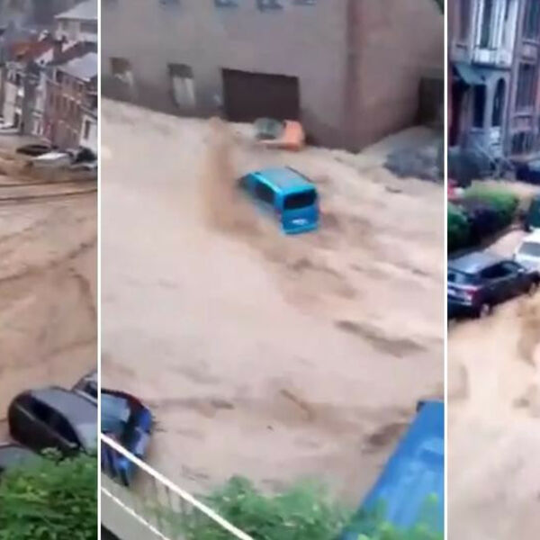 STRAVIČNE BUJICE I POPLAVE U BELGIJI: Društvenim mrežama se šire snimci katastrofe! (VIDEO)