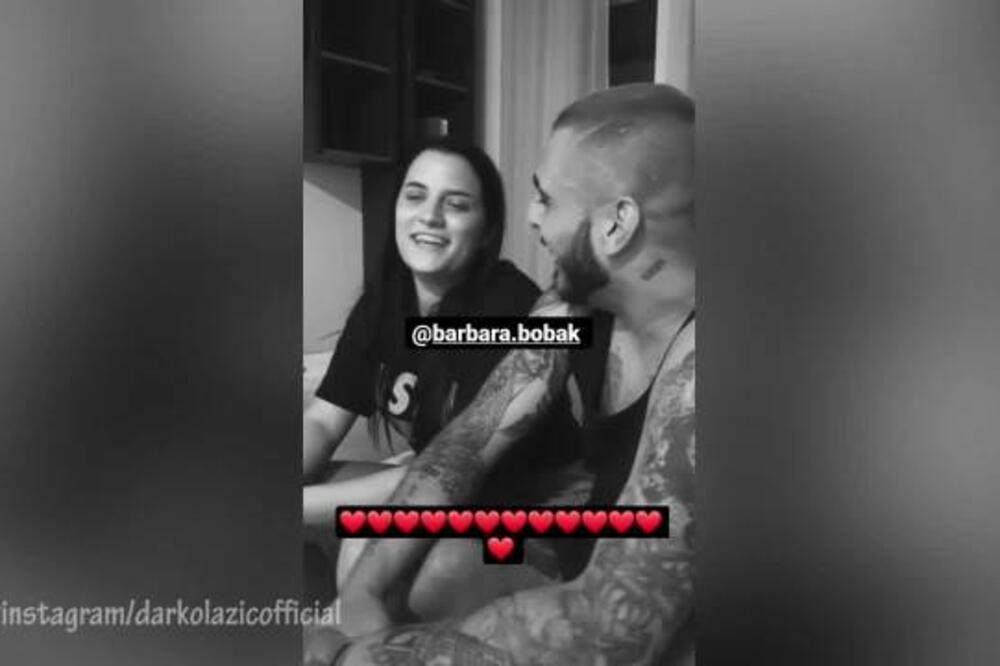 DARKO LAZIĆ ZAPEVAO SA SADAŠNJOM DEVOJKOM: Ukrstili glasove pa je STRASTVENO zagrlio!